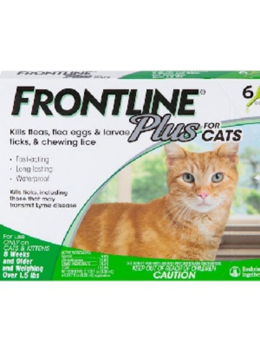 FRONTLINE Plus Flea & Tick Spot Treatment for Cat & Kitten